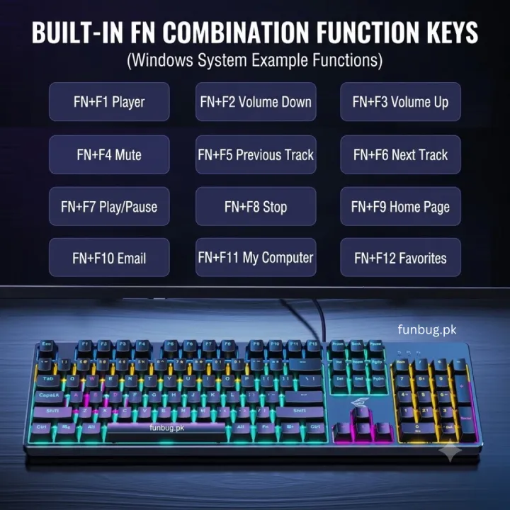 Original%20HP%20Blue%20Switch%20Mechanical%20Gaming%20Keyboard%20Wired%20USB%20With%20RGB%20Backlight%20104%20Key%20By%20FunBug%20Board%20-%20Image%208