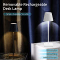 LED Table Lamps For Room Rechargeable Wireless Desk Lamp Study Office Light Waterproof Touch Lamp Bedside Table For Bedroom Bar. 