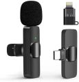 K9 Wireless Collar Mic Iph/Android All TypeC Supported | Wireless Microphone. 