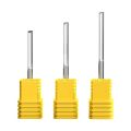 CNC Tool Carbide Straight Slot Milling Cutter 3.175mm Shank Silver End Mill 2 Flute End Mill Woodworking. 