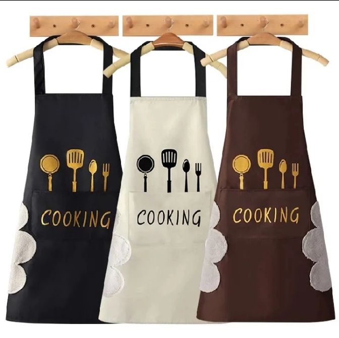 Waterproof%20Multicolor%20Kitchen%20Apron%20for%20Women%20%7C%20Oil-Proof%20Adjustable%20Cooking%20Apron%20with%20Pocket%20%7C%20Hand-Wiping%20Kitchen%20Apron%20-%20Image%208
