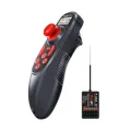 HOTRC DS-600 6CH 2.4GHz Radio System Transmitter Remote Controller with F-06A PWM 6 Channel Receiver for RC Boat Model. 