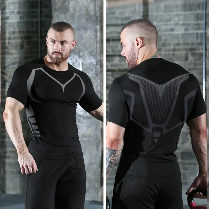 Men's%20Running%20Compression%20Tshirts%20Quick%20Dry%20Soccer%20Jersey%20Fitness%20Tight%20Sportswear%20Gym%20Sport%20Short%20Sleeve%20Shirt%20Breathable%20-%20Image%204