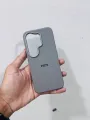 Tecno Camon 50 slim protective soft back cover With leather texture.