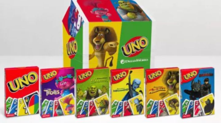 UK 2024 mini pack UNO Card Games - Various Dragon, Trolls etc etc