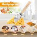 Stainless Steel Pizza Cutter Wheel, Sharp Cutters, Pizza Wheel, Pizza Slicer - For Pizza Lovers Support dishwasher for easy cleaning. 