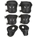 Women Men Elbow Wrist Knee Pads Protective Gear Set Skate Roller Cycling Bike. 