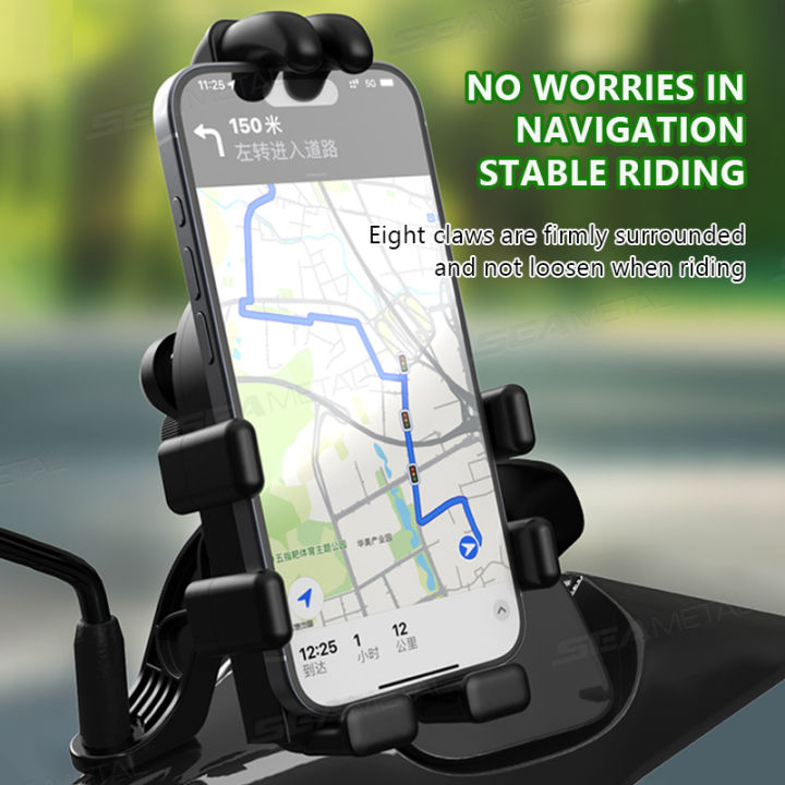 BLALION%20Motorcycle%20Cell%20Phone%20Holder%20%20Shockproof%20Smartphone%20Handlebar%20&%20Rearview%20Mirror%20Mount%20Airbag%20Shock%20Absorber%20Bracket%20-%20Image%202