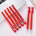 one pen is RS 27 and pack of 10 gel pen ball point in red ,blue and black colour and different design, easy to write in  affordable price white,red and black color. 