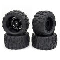 ZD Racing 4PCS Tires 12mm Hex 84mm Tires For MT-16 SCY 16101 PRO 16102 PRO 1/16 RC Monster Truck Wheel Parts.