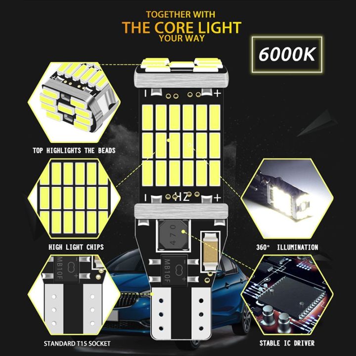 2PCS%20Signal%20Lamp%20T15%20W16W%20921%20912%20LED%20Bulbs%20Super%20Bright%204014%2045SMD%20Car%20Reverse%20Parking%20Light%20Canbus%20Highlight%20Backup%20Tail%20Light%20-%20Image%203