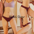 FINETOO 3PCS Sexy Panties Women Cotton G String Female Underwear Pantys Low Waist Thongs T Back Intimates V Waist Lingerie. 