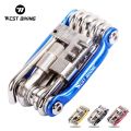 WEST BIKING 11 in 1 Bicycle Repair Tool Multifunction Bicycle Repair Set MTB Road Bike Repair Tools Kit Wrench Screwdriver. 