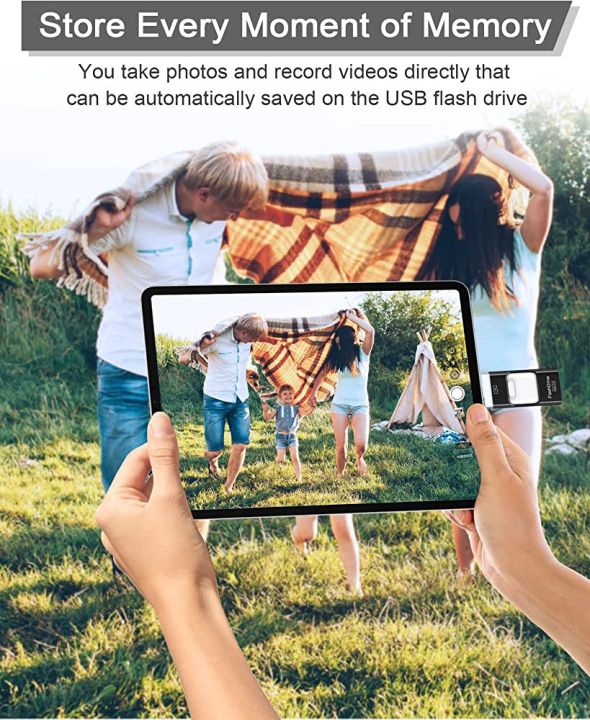 128Gb%204%20in%201%20USB%203.0%20OTG%20FLASH%20DRIVE%20Compatible%20with%20iPhone,%20iPad,%20Android,%20PC%20and%20More%20Devices%20(Silver)%20-%20Image%204