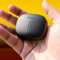 Hoco EQ34 Plus True Wireless ANC+ENC Noise Reduction App Control Bluetooth Earphone(Black). 