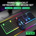 T-Wolf Tf200 Wired Gaming Keyboard and Mouse Combo. 