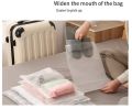 5pcs Travel waterproof storage bag transparent packaging clothes wet towel underwear underwear underwear business trip sealed bag clothes dirty clothes bag. 