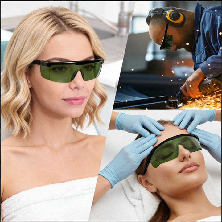 — Images High Quality Grahic Laser Protection Goggles — Safety Eyewear for Laser Welding Machines ...