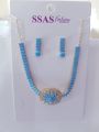 Necklace Complete Set High Quality China Gold For Girls. 