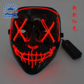 LED Luminous Mask v Hate Halloween Terror Mask Makeup Ball Dressing Props EL Terror Ghost Face Mask. 