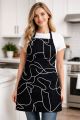 100% Cotton  Kitchen Apron (Size : 24X30 Inches). 