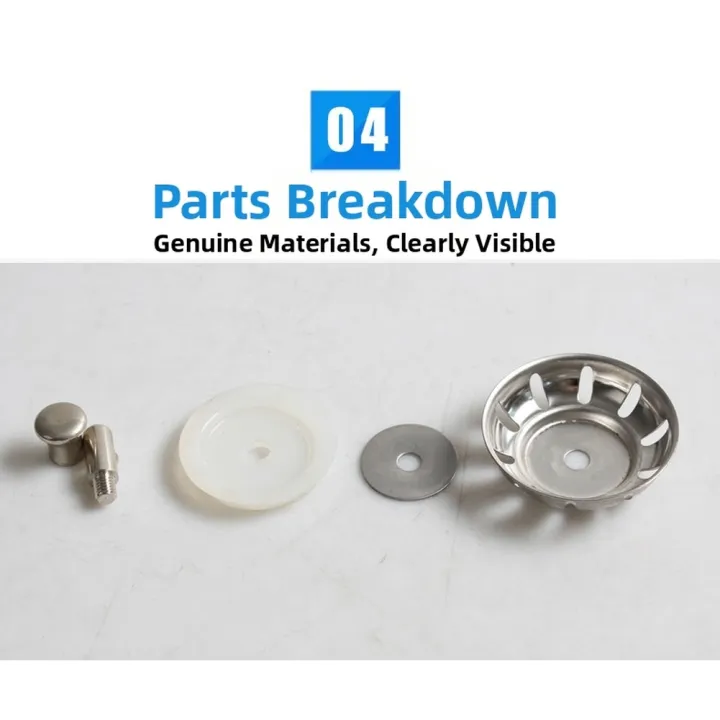 1Pcs%20Sink%20Strainer%20Stainless%20Steel%20Kitchen%20Sink%20Stopper%20Anti-Clogging%20Drain%20Cover%2050mm%20Sealing%20Umbrella%20Filter%20Replacement%20-%20Image%205