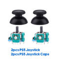 PS5 Gamepads Joystick Caps,DualSense Gamepad Handle Button Protective Caps,Black PS5/PS4/PS3/Xbox 360 Joystick Caps. 