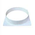 Air Vent Duct Connector Flange Straight Ventilation Pipe Plastic Ducting Tools Home Improvement Ventilation System Components. 