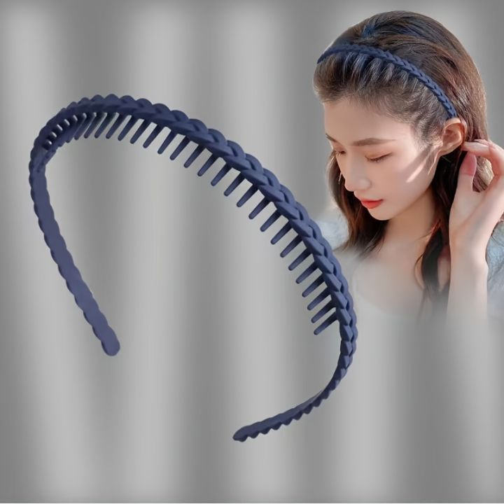 New%20Style%20Toothed%20Anti-slip%20Hair%20Band%20for%20Women%20Hair%20Pressing%20Card%20Hair%20Bundle%20Hair%20Braid%20Plastic%20Special%20for%20Washing%20Face%20-%20Image%205