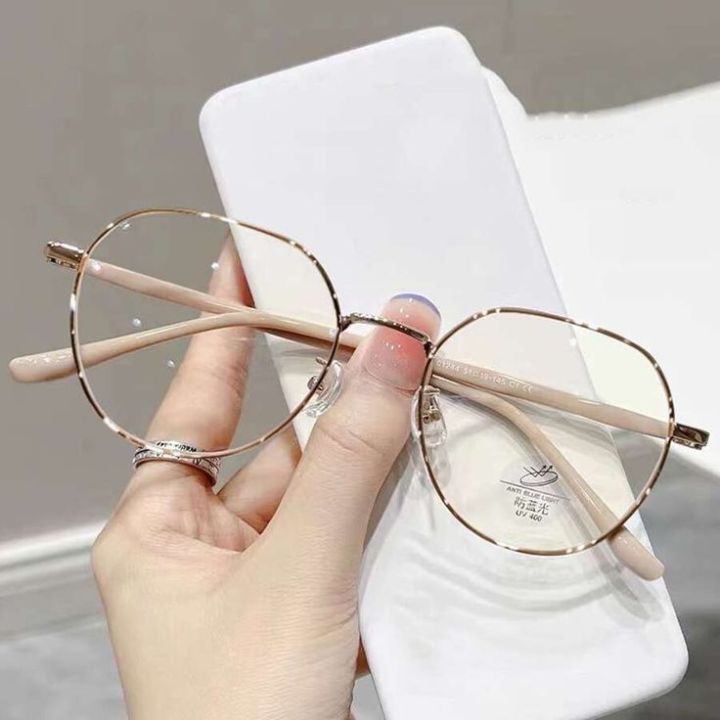 New Metal Anti-Blue Light Eyewear – Premium Classic Metal Frame Anti-Blue Glasses for Office Use, Stylish and Comfortable Computer Glasses for Men and Women, Ideal for Professionals, Gamers, and Students, Protect Your Eyes from Digital Strain with Lightwe