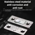 Magnetic Cabinet Catches Ultra Thin Door Strong Magnets Stopper Invisible Adhesive Drawer Magnet Lock for Kitchen Closet Closer. 