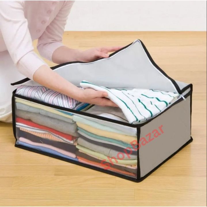 Extra%20Capacity%20Transparent%20Underbed%20Cloth%20Storage%20Bag%20%7C%201%20Piece%20-%20Image%203