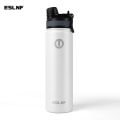 ESLNF 650ml Bicycle 304Stainless Steel Water Bottle Cycling Thermos Bottle Keep Hot and Cold Sport Water Cup Kettle.