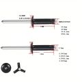 Aluminium Trifold Blind Rivets 50pcs Black Painted Bulb Blind Rivet Structural Blind Rivet Automotive Air Conditioning Rivets. 