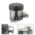 Artudatech 1x Motorcycle Front Brake Clutch Master Cylinder Fluid Reservoir Oil Tank Cup BK. 