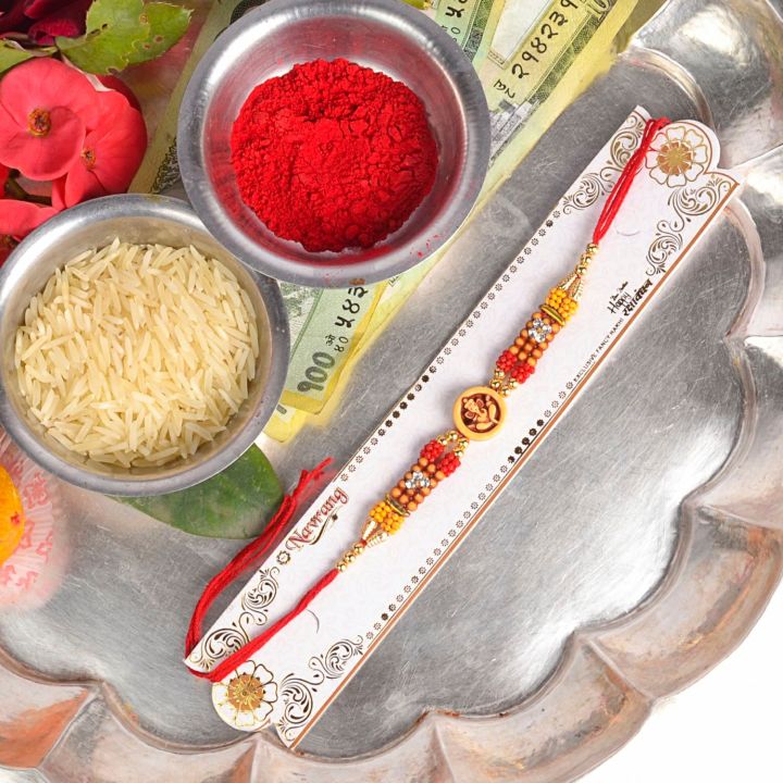 Design Table Fuldani Rakha Designer Rakhi - Raksha Bandhan ( Design May Vary) Set Of 3 By Arushi ...