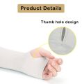 1 Pair Ice Silk Sun Protection Arm Covers Unisex Elbow Cover Outdoor Cycling Running Fishing Driving Cool Anti-UV Arm Sleeves.