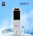 Genex Air Nova 35 Litres Tower Air Cooler with Remote | 4-Way Air Deflection | Double Ball Bearing Motor | High Density Honeycomb Pads | 3 speed control | Anti-Mosquito and Dust Filter. 