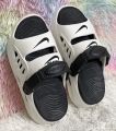 Mens New Open-Toe Dual-Strap Chunky Double Parted Sole EVA Comfort Sandal. 