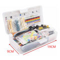 DIY Project Starter Kit For Arduino UNO R3 Kit Electronic DIY Kit Electronic Component Set With Box 830 Tie-points Breadboard. 