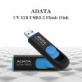 ADATA UV128 USB 3.2 Flash Drive 32GB 64GB 128GB 256GB Pen Drive Memory Stick for Desktop and Laptop Computer.