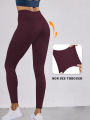 High Waisted Comfort Leggings - Women's Super Soft Tummy Control Fit for Yoga Running Workout and Daily Life. 