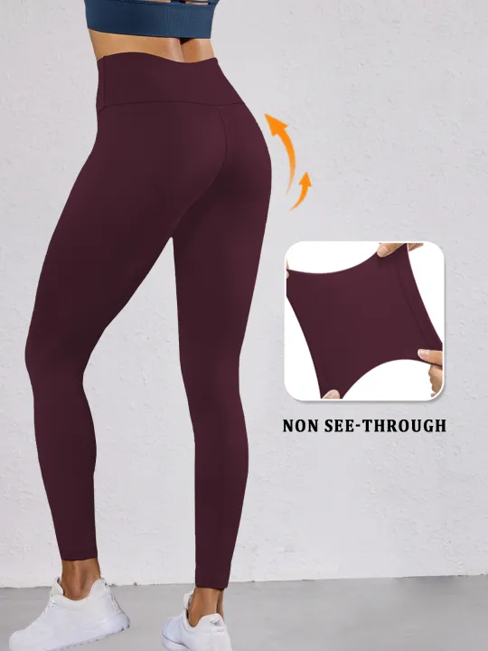 High%20Waisted%20Comfort%20Leggings%20-%20Women's%20Super%20Soft%20Tummy%20Control%20Fit%20for%20Yoga%20Running%20Workout%20and%20Daily%20Life%20-%20Image%202
