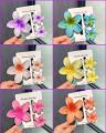 3 Pieces Set China Flower Claw Clip Flower Shape Hair Accessories.