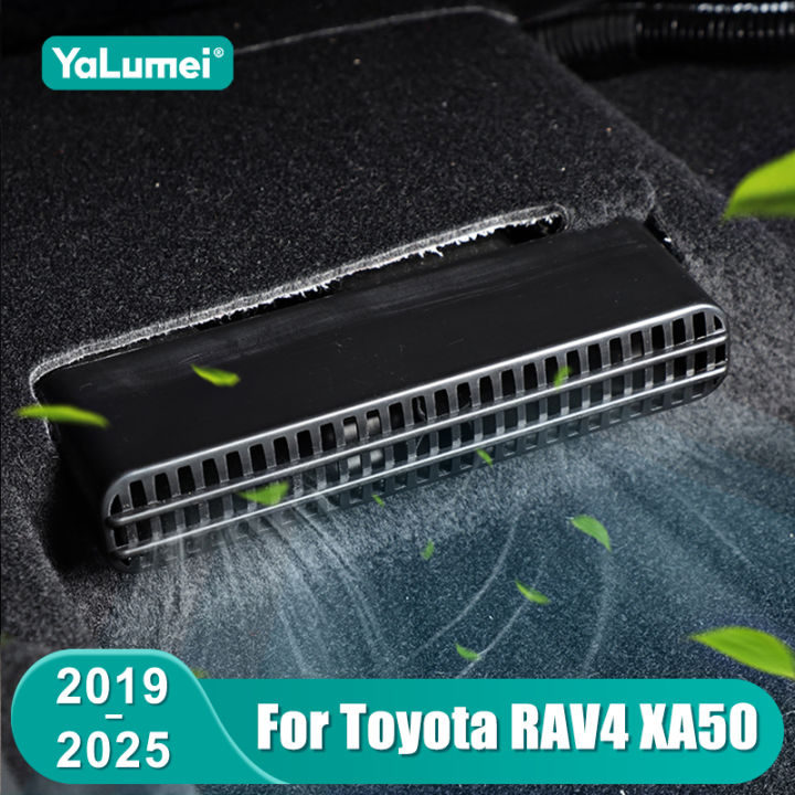 For Toyota RAV4 XA50 2019 2020 2021 2022 2023 2024 RAV 4 Hybrid ABS Car Air Conditioning Outlet Mask Under Seat Vent Cover Case