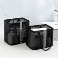 Large/small Shower Bag Portable Toiletry Bag Men's Dental Supplies Mesh Toiletry Bag Basket Women's Travel Storage Basket. 