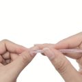 [30pcs Nail Art Kit Essentials] 30pcs Pink Nail Art Kit - Disposable Mini Nail File, Buffer Pad & Stick Set for DIY Jewelry Poli. 
