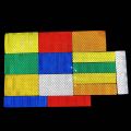 IR Infrared Safety Hook and Loop Patches Reflective  Emblem,Identification Badge Patch In the night For Armband,Backpack. 