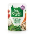 Only organic, Vegetable chicken Risotto, 220g (1-5 Years ). 