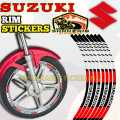 Rim Sticker Strips for SUZUKI GS150 GR150 GD110 ETC. 